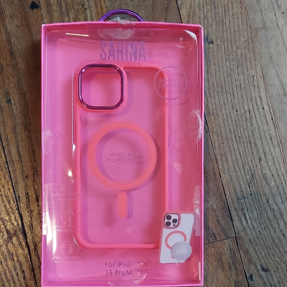 5 For $10 M&M Pink iPhone 15 Pro Max Case